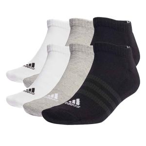 Шкарпетки Adidas C SPW LOW 6P білий, сірий, чорний Уні
